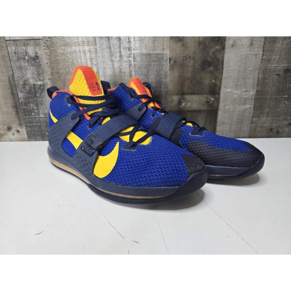 Nike Air Force Max II Men's SZ.17 Midnight Navy Basketball Shoes CT1482-400